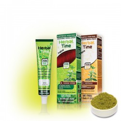 Оцветяваща крем-къна за коса-Различни цветове - Herbal Time – Rosa Impex